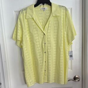 Moa Moa Yellow Blouse